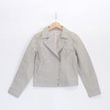 グレージュ | ベーシックライダースジャケット ダブルライダース フェイクレザー | Riff