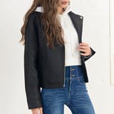 ベーシックライダースジャケット ダブルライダース フェイクレザー | Riff | 詳細画像5 