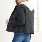 ベーシックライダースジャケット ダブルライダース フェイクレザー | Riff | 詳細画像6 