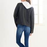 ベーシックライダースジャケット ダブルライダース フェイクレザー | Riff | 詳細画像7 