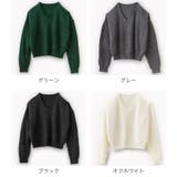 Vネックボリュームニット | Rim.z | 詳細画像9