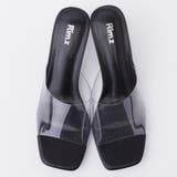 クリアヒール スクエアトゥサンダル | Rim.z | 詳細画像4 