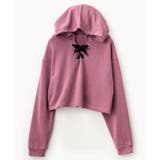 レースアップフード付きパーカー | Rim.z | 詳細画像3 