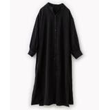 トロピカルロングスリット長袖ワンピース | Rim.z | 詳細画像5 