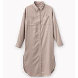 Eツイルスリットロングシャツワンピース | Rim.z | 詳細画像8