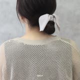 ヘアアクセサリーシュシュchouchouリボン くすみカラー なめらかまとめ髪シ… | ボディピアス専門店凛RIN | 詳細画像6 