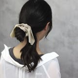 ヘアアクセサリーシュシュchouchouリボン くすみカラー なめらかまとめ髪シ… | ボディピアス専門店凛RIN | 詳細画像7 