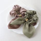 ヘアアクセサリーシュシュchouchouリボン サテン生地なめらかまとめ髪 アー… | ボディピアス専門店凛RIN | 詳細画像7 