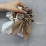 ヘアアクセサリーシュシュchouchouリボン サテン生地なめらかまとめ髪 アー… | ボディピアス専門店凛RIN | 詳細画像8 