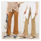 フレアパンツ 裾フレア スリットパンツ | RiRicollection | 詳細画像8