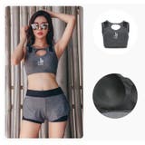 フィットネス 水着 上下セットタンクトップ | RiRicollection | 詳細画像3