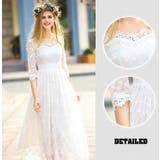 リゾートワンピース 着丈133CM 二次会ドレス | RiRicollection | 詳細画像5