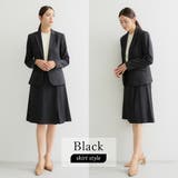 〈洗える〉機能性シャドーストライプスーツ3点セット | RIRIYANO | 詳細画像6