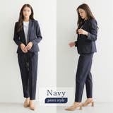 〈洗える〉機能性シャドーストライプスーツ3点セット | RIRIYANO | 詳細画像9