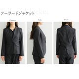 〈洗える〉機能性シャドーストライプスーツ3点セット | RIRIYANO | 詳細画像13