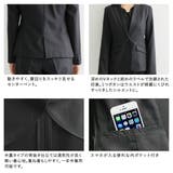 〈洗える〉機能性シャドーストライプスーツ3点セット | RIRIYANO | 詳細画像15