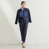 〈洗える〉機能性シャドーストライプスーツ3点セット | RIRIYANO | 詳細画像20