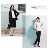 〈洗える〉機能性シャドーストライプスーツ3点セット | RIRIYANO | 詳細画像11