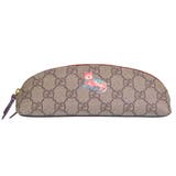 GUCCI グッチ GG スプリーム ネコ ペンケース ポーチ 小物入れ | Riverall | 詳細画像3