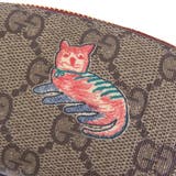 GUCCI グッチ GG スプリーム ネコ ペンケース ポーチ 小物入れ | Riverall | 詳細画像7