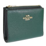 (1)ダークパイン | COACH  コーチ 財布 二つ折り レディース  折財布 バイカラー | Riverall