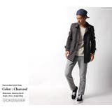 比翼仕立てステンカラージャケットコート メンズ ショップコート | Rocky Monroe | 詳細画像4