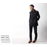 比翼仕立てステンカラージャケットコート メンズ ショップコート | Rocky Monroe | 詳細画像6