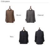 比翼仕立てステンカラージャケットコート メンズ ショップコート | Rocky Monroe | 詳細画像2