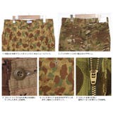 コットンリネンプリペラ素材カモ柄プリント迷彩ショートパンツ メンズ ハーフパンツ | Rocky Monroe | 詳細画像3