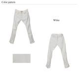 国産 日本製レッドステッチスリムストレッチホワイトデニムパンツ メンズ | Rocky Monroe | 詳細画像2