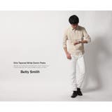 国産 日本製レッドステッチスリムストレッチホワイトデニムパンツ メンズ | Rocky Monroe | 詳細画像8