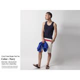 2ライン無地フライスロングタンクトップ メンズ ボーダー | Rocky Monroe | 詳細画像8