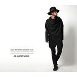 日本製 国産フード付マントコート メンズ | Rocky Monroe | 詳細画像7