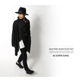 日本製 国産フード付マントコート メンズ | Rocky Monroe | 詳細画像9