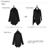 日本製 国産フード付マントコート メンズ | Rocky Monroe | 詳細画像2