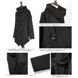 日本製 国産フード付マントコート メンズ | Rocky Monroe | 詳細画像3