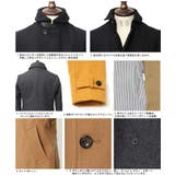 プレミアムウールメルトンショールカラージャケットコート シングルPコート | Rocky Monroe | 詳細画像3