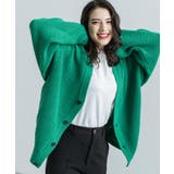70.ケリーグリーン | ニットカーディガン レディース セーター | Rocky Monroe【woman】