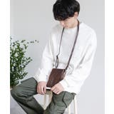 ブラウン | ミニショルダーバッグ 縦型 メンズ | Rocky Monroe