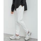 (無地)ホワイト | ジョガーパンツ サイドライン トラックパンツ | Rocky Monroe