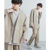 ベージュグレー | セットアップ メンズ 上下 | Rocky Monroe