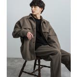 グレージュ | フェイクウールセットアップ ワイドジャケット イージーパンツ | Rocky Monroe