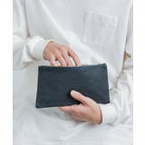 ネイビー | ポーチ 本革 レザー | Rocky Monroe