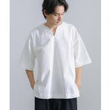 オフ | Tシャツ 半袖 キーネック | Rocky Monroe