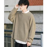 ベージュ | クルーネックニット メンズ レディース | Rocky Monroe