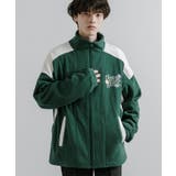 70.モスグリーン | オーバーサイズブルゾン フルジップ マイクロフリース | Rocky Monroe