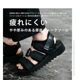ベルクロストラップサンダル 厚底シャークソール PUレザー | Rocky Monroe | 詳細画像10