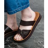 ユーエスポロアッスン バックルサンダル フェイクレザー | Rocky Monroe | 詳細画像6 