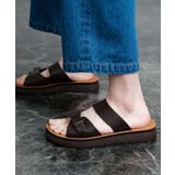 ユーエスポロアッスン バックルサンダル フェイクレザー | Rocky Monroe | 詳細画像7 