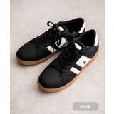 ブラック | スニーカー 厚底 紐靴 | Rocky Monroe